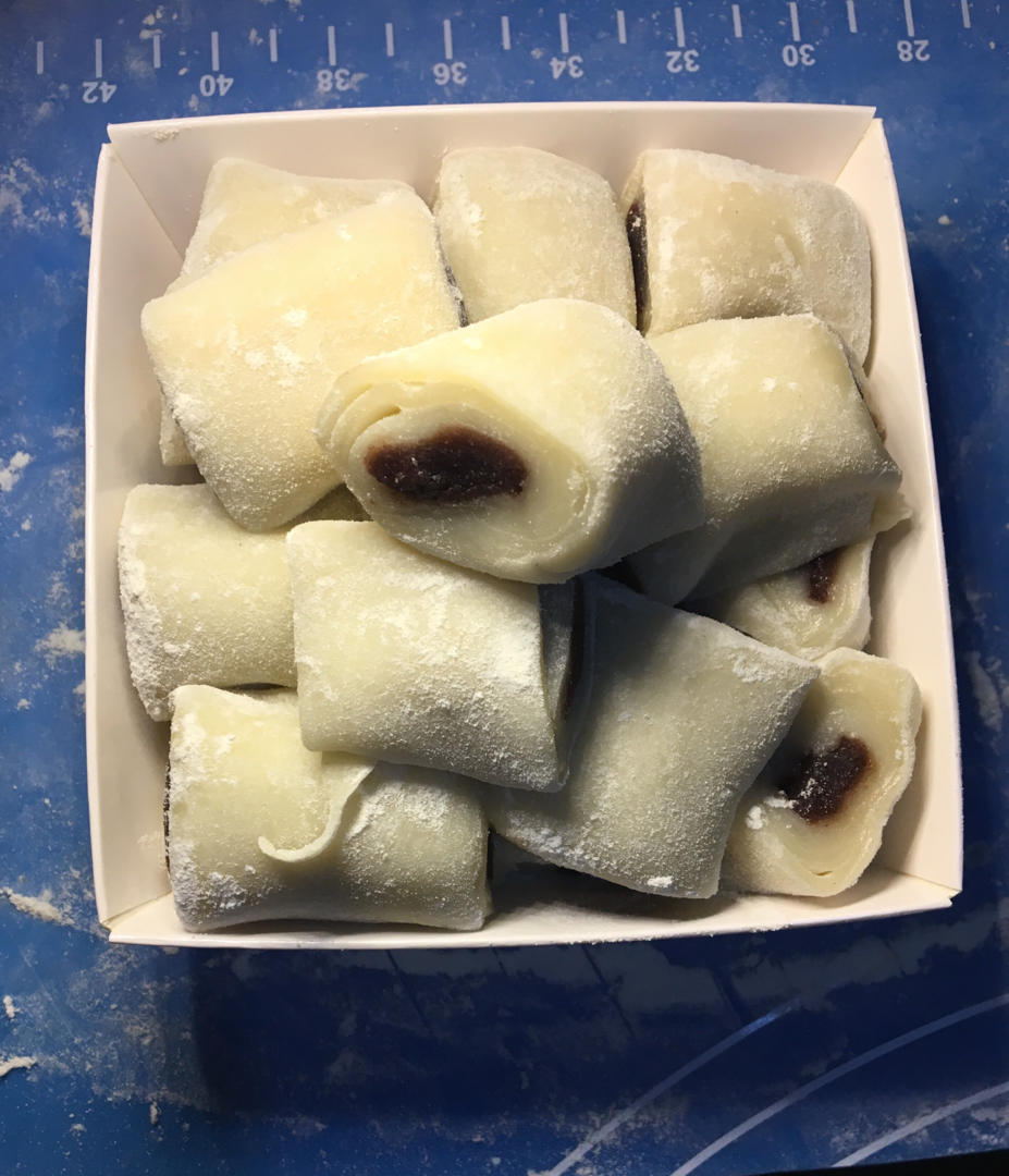 多啦a梦93做的东北传统街边小吃"糯米凉糕"