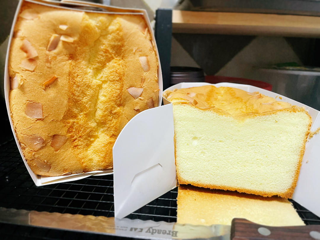 无泡打粉的金枕蛋糕—一次成功零失败