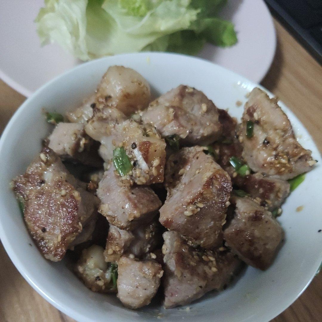 盐葱梅花肉