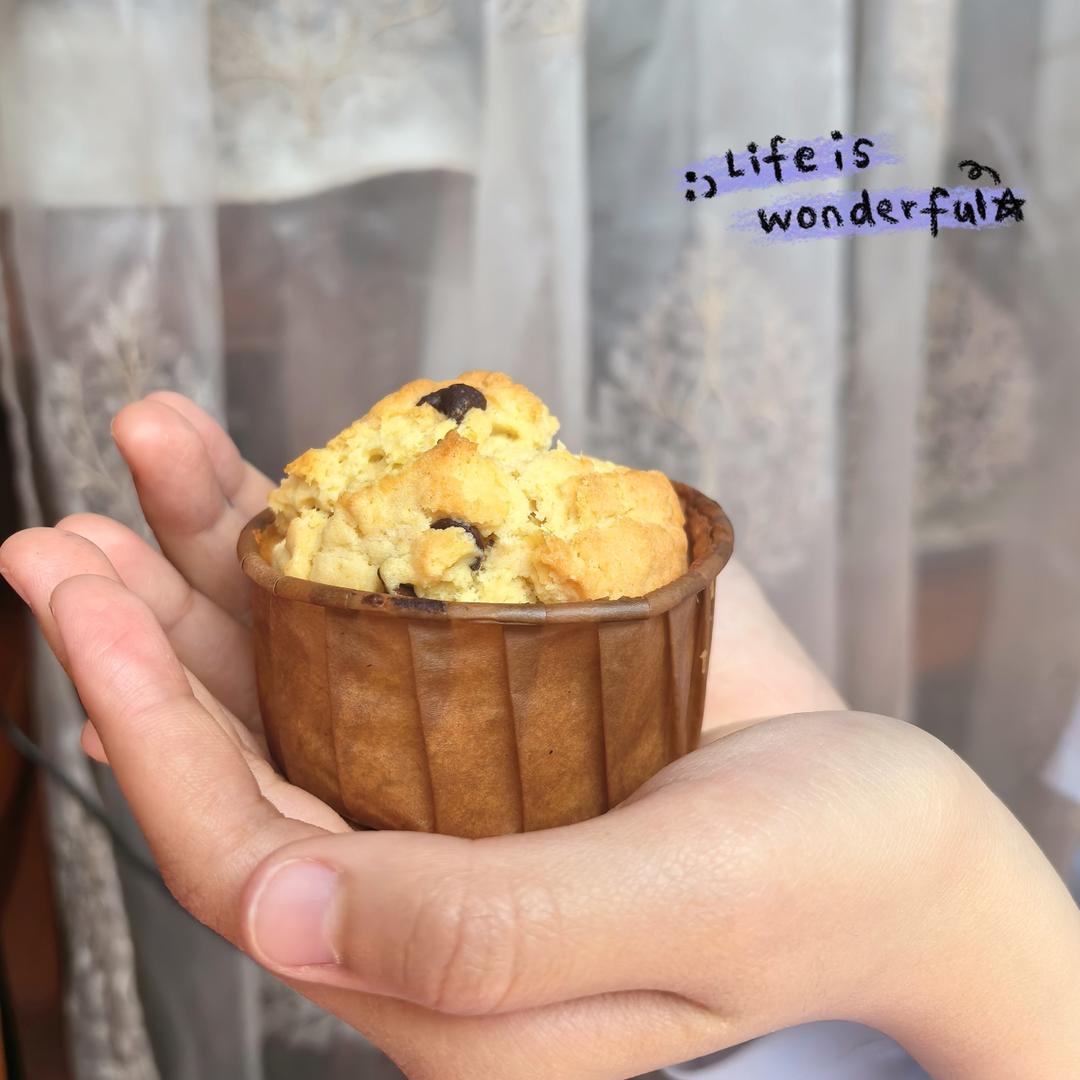 巧克力豆麦芬