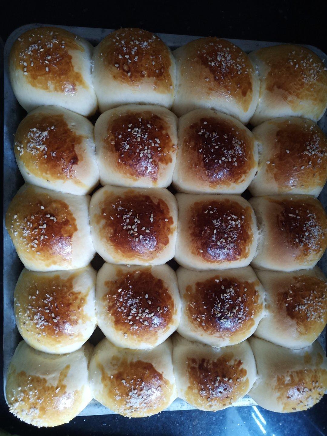 奶黄小餐包-一次发酵超好吃（附快手奶黄馅制作方法）