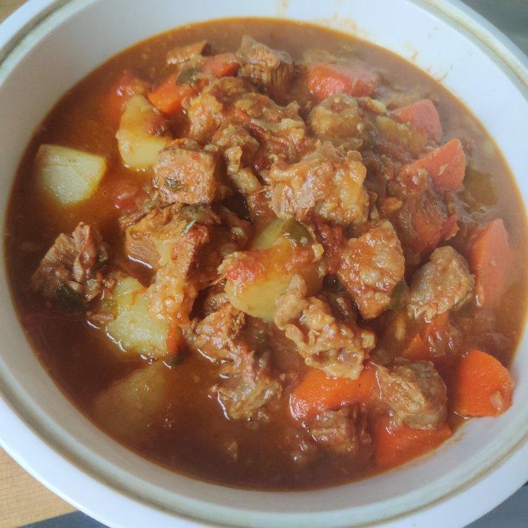 番茄土豆炖牛腩