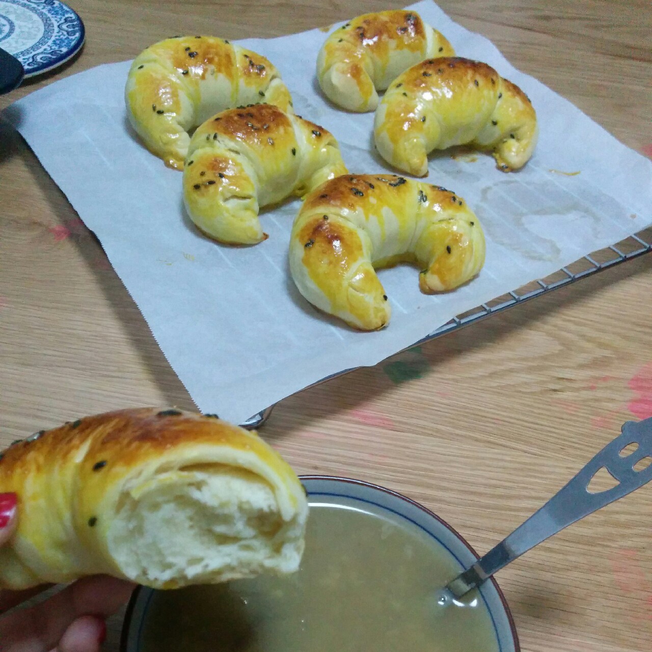 金牛角面包
