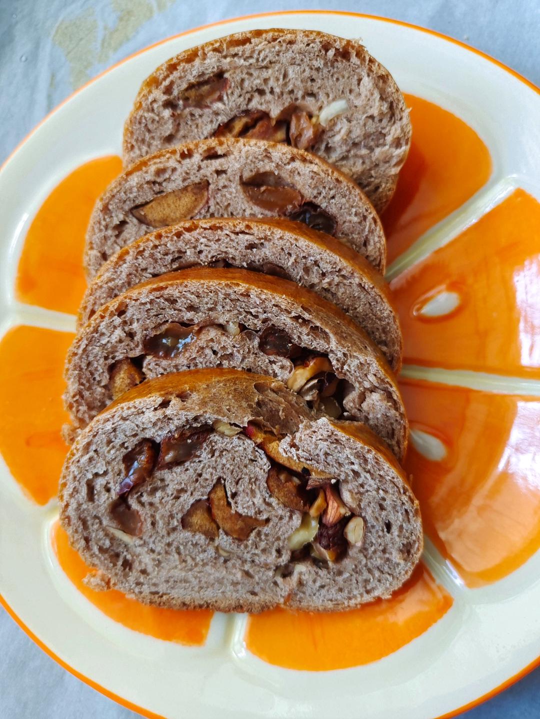 俄罗斯🇷🇺手揉全麦大列巴