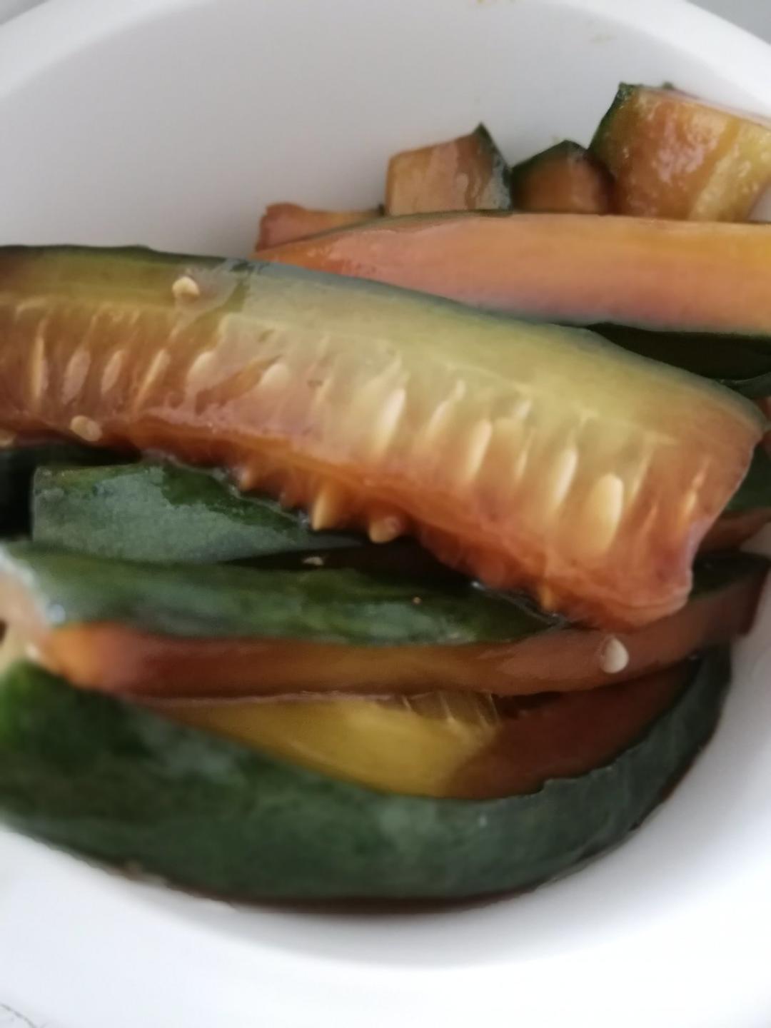 腌黄瓜（超级下饭菜）
