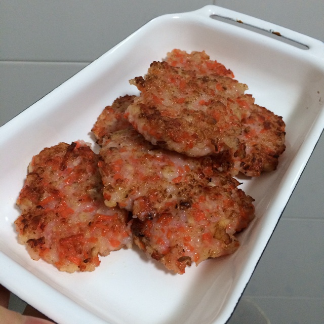 香煎虾饼