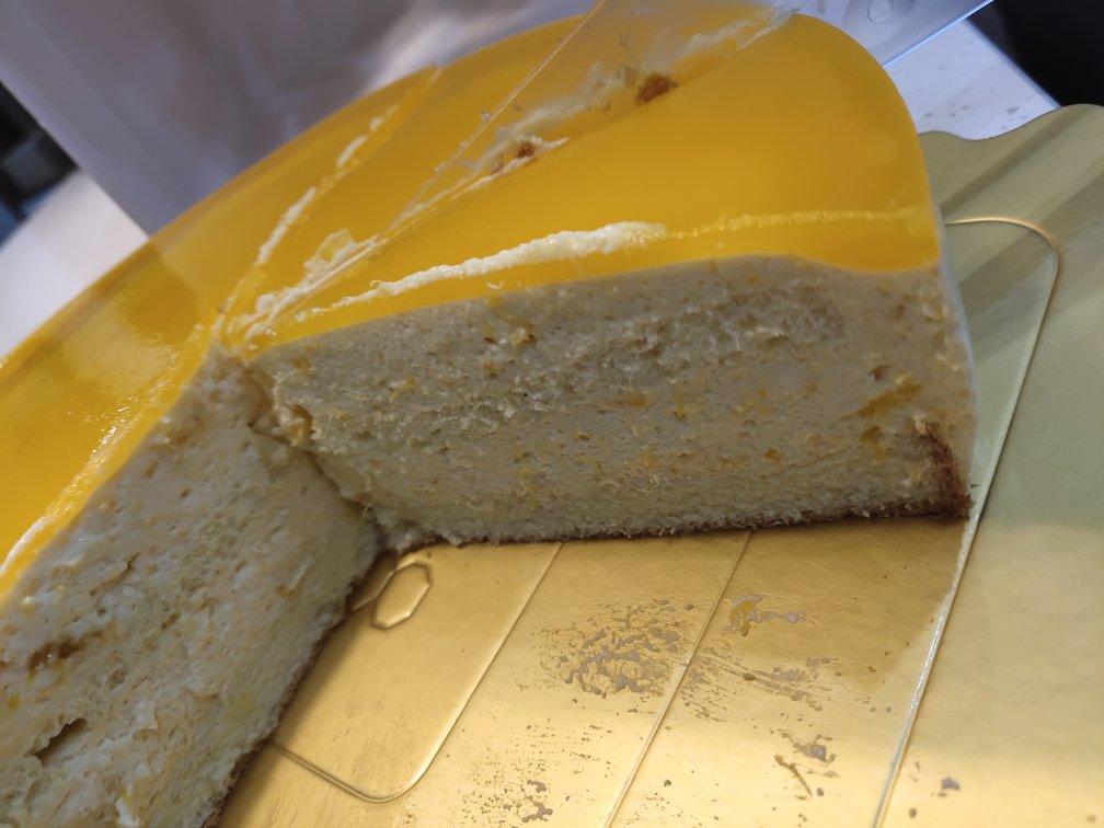 野草芒果慕斯（8寸戚风蛋糕版）🍰