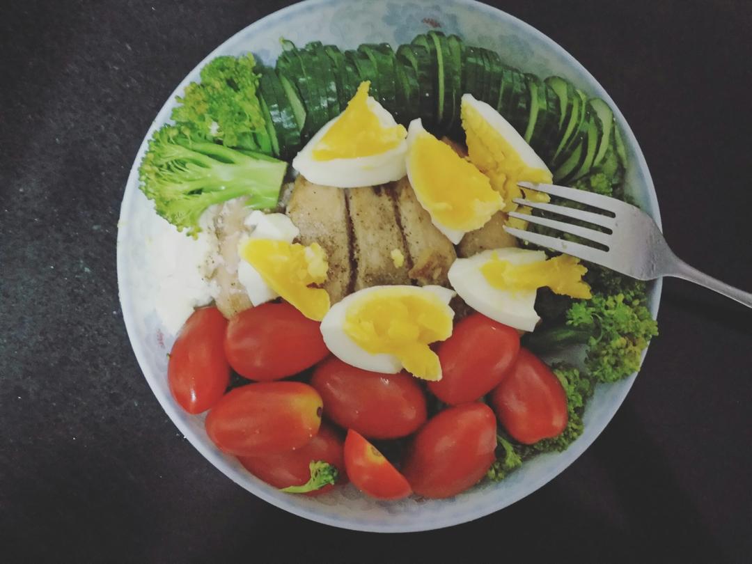 健身沙拉鸡胸肉健身沙拉