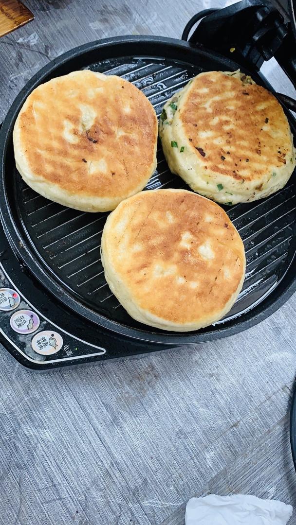 不用去早餐店的发面馅饼