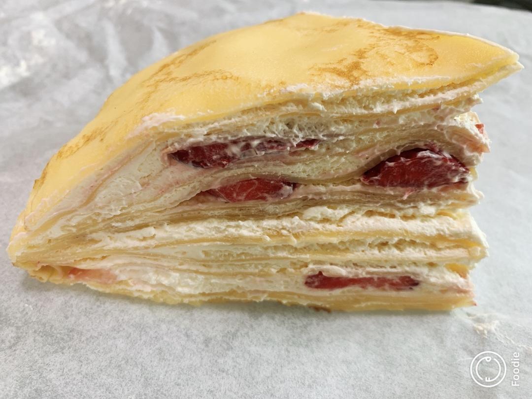 芒果千层蛋糕，100%成功告别煎皮无能