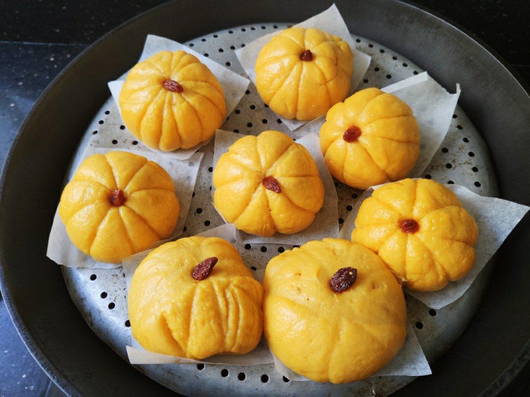 新手也可以--详解如何做出人见人爱、金黄的南瓜馒头