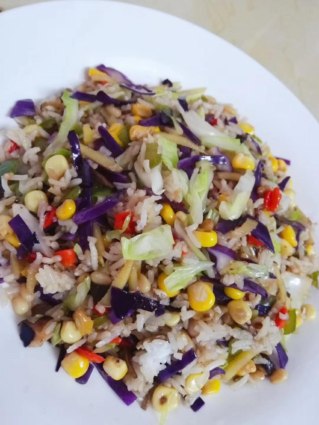 素食︶杂蔬炒米饭