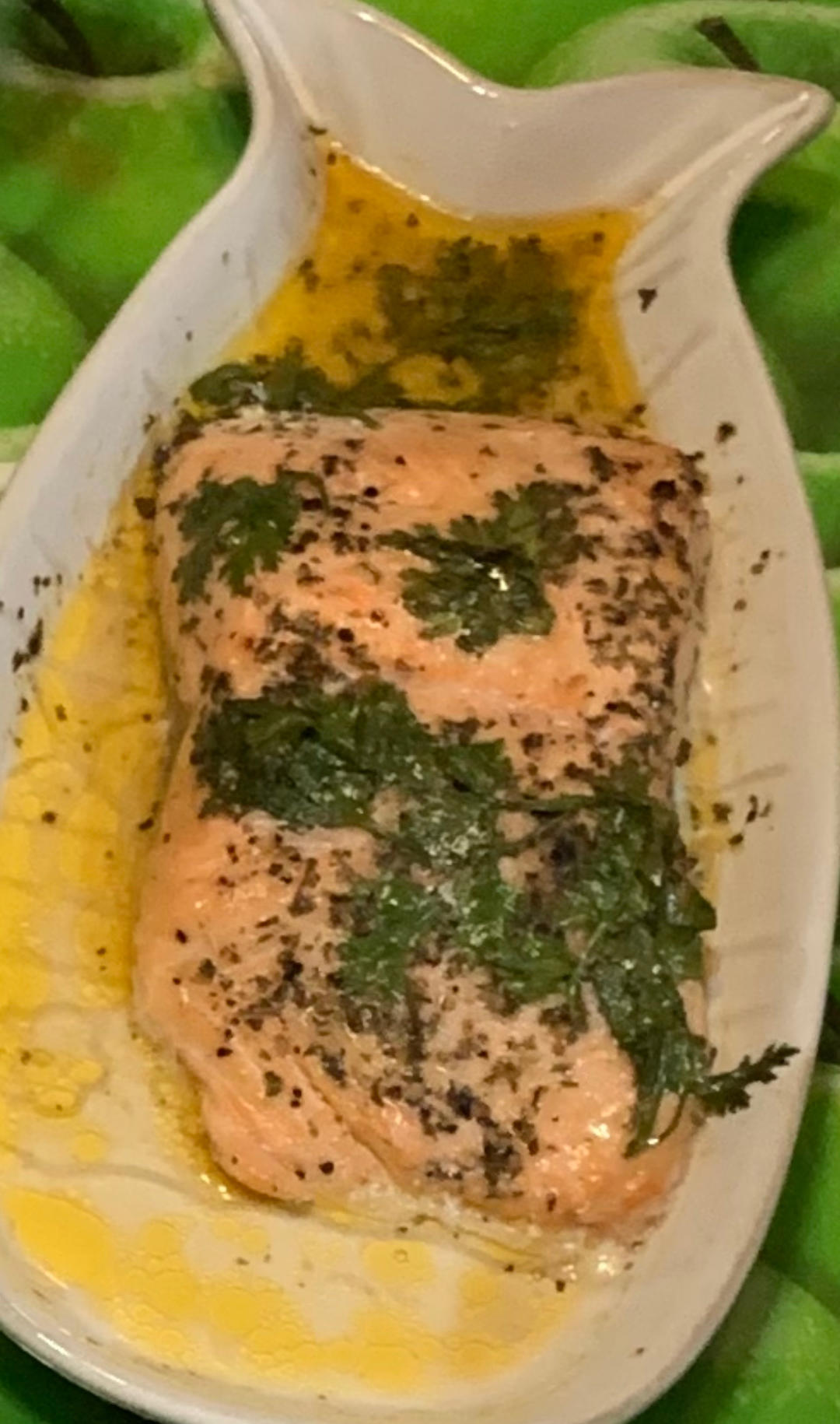 超下饭的姜葱三文鱼