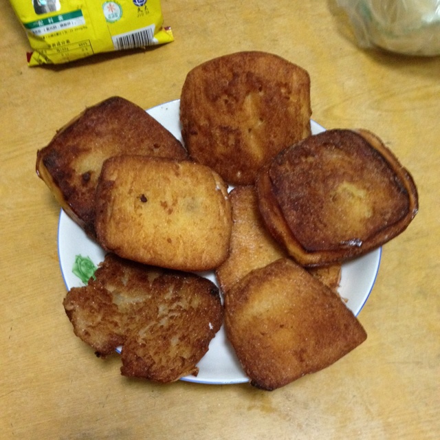 金炸馒头片