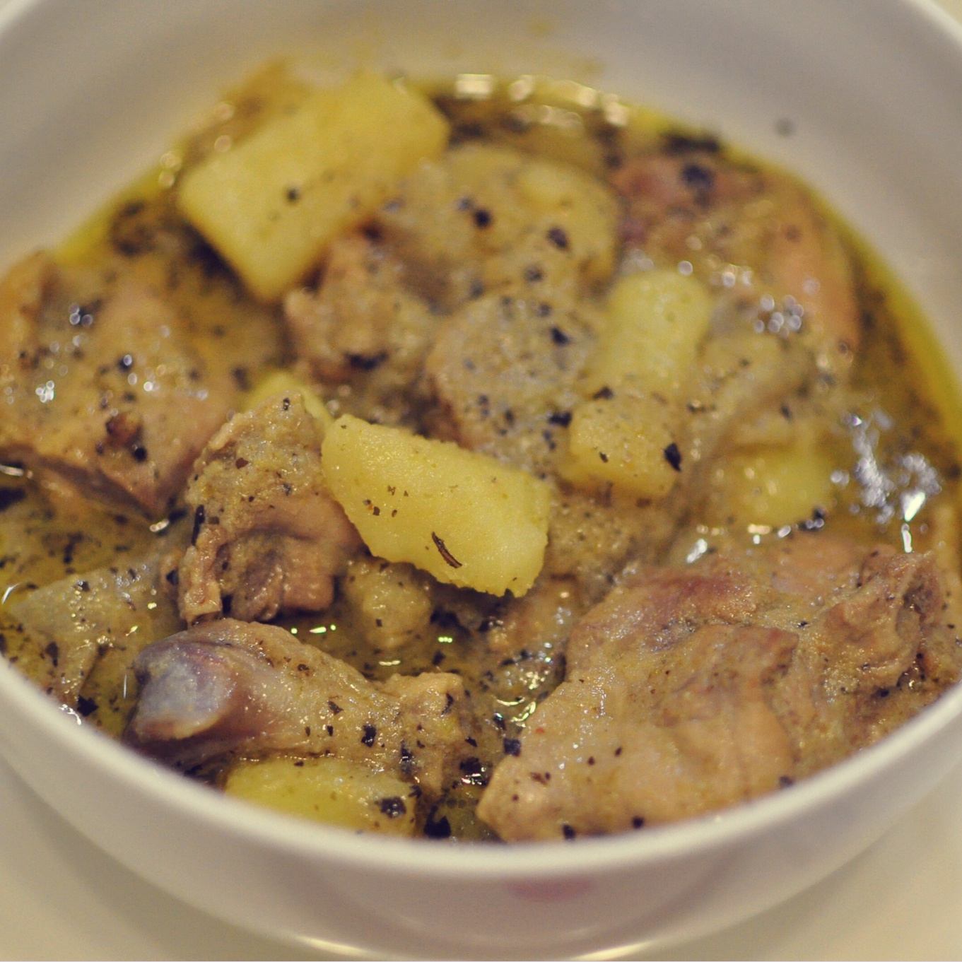 泰式鸡肉青咖喱