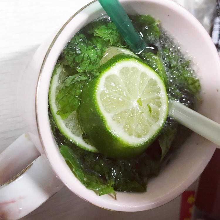 pavin2做的薄荷青柠檬水