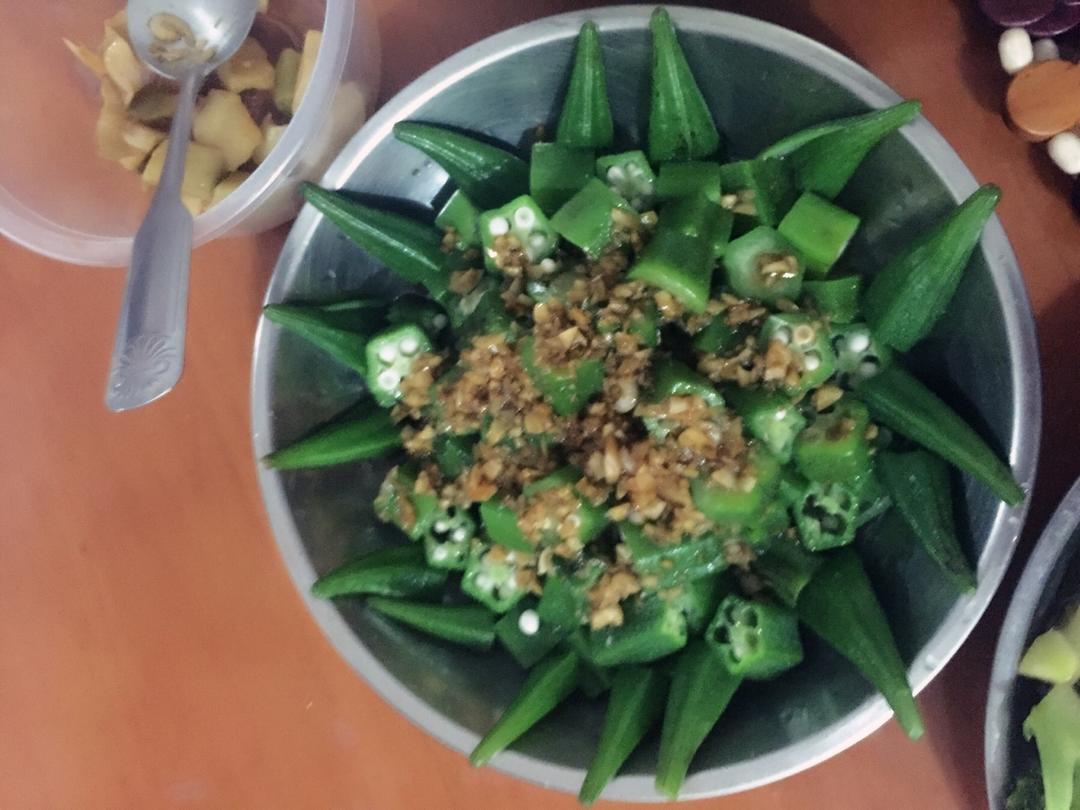 【白灼秋葵】清爽简单