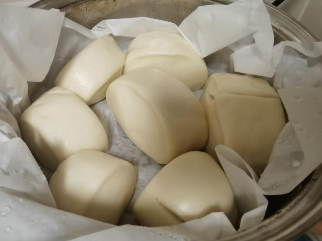 冬日自发粉快速馒头