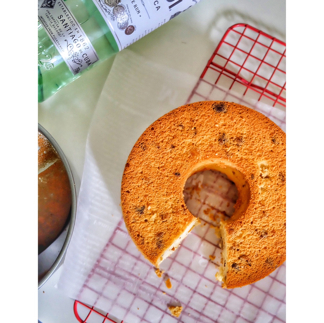 Q润咖啡戚风蛋糕