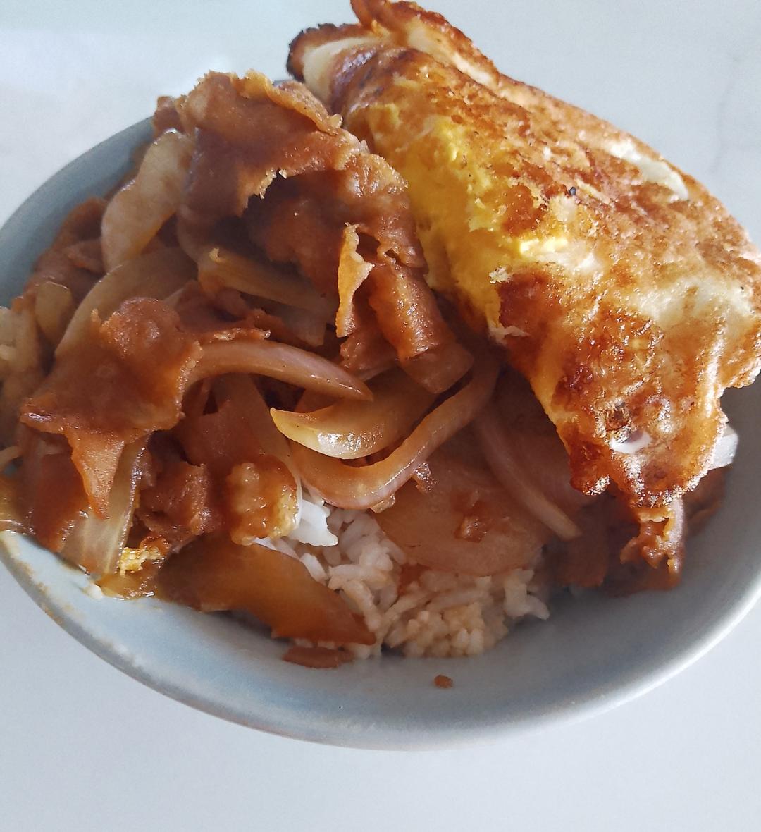 💕100%成功!!!🍱招牌肥牛饭专门店秘方·秒杀日本吉野家食其家！日式多汁牛肉饭 /嫩肥牛盖饭/牛肉饭/肥牛丼（超简单快速完美版）✨