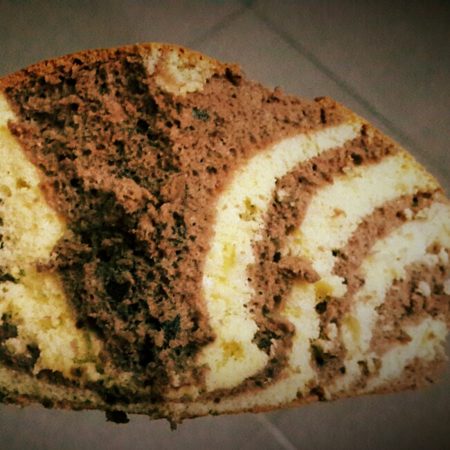 斑马纹戚风蛋糕