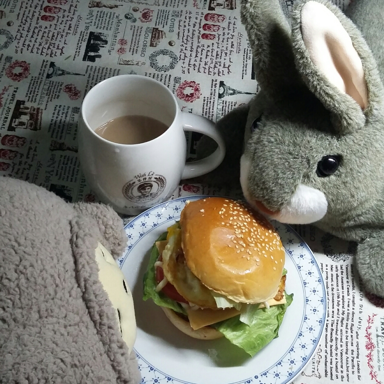 君之“巨无霸”---双层肉饼吉士汉堡