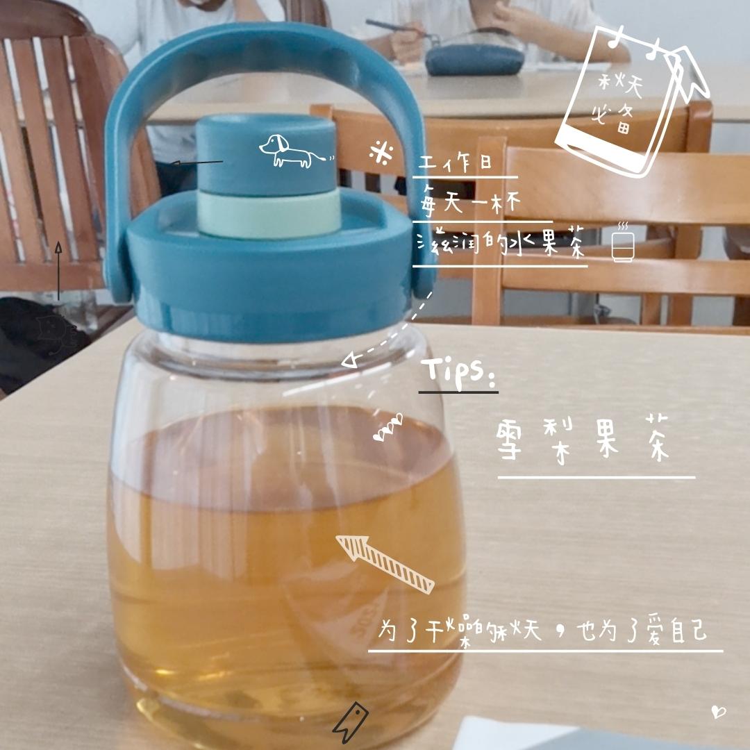 雪梨菊花红枣枸杞茶