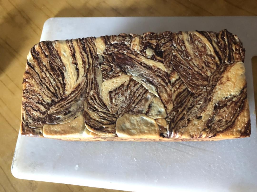 巧克力大理石吐司