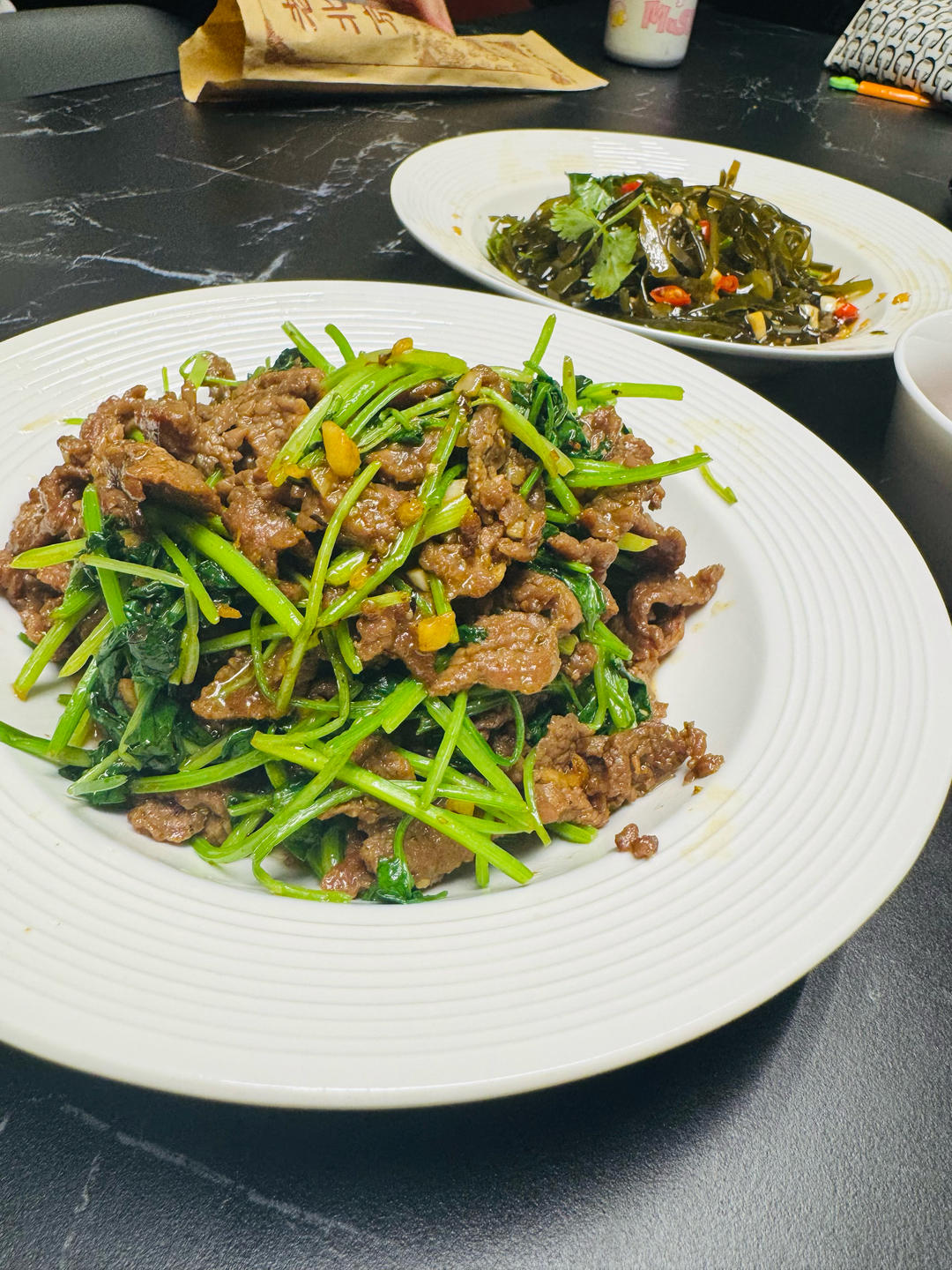 香菜牛肉