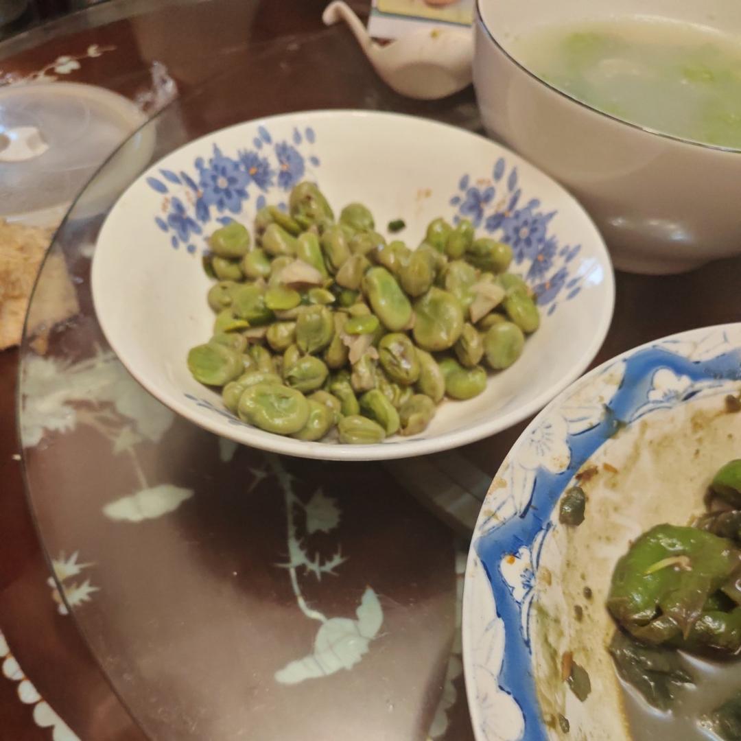 蒜香蚕豆