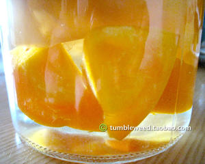 Kombucha 红茶菌/康普茶酿柿子醋的做法 步骤7