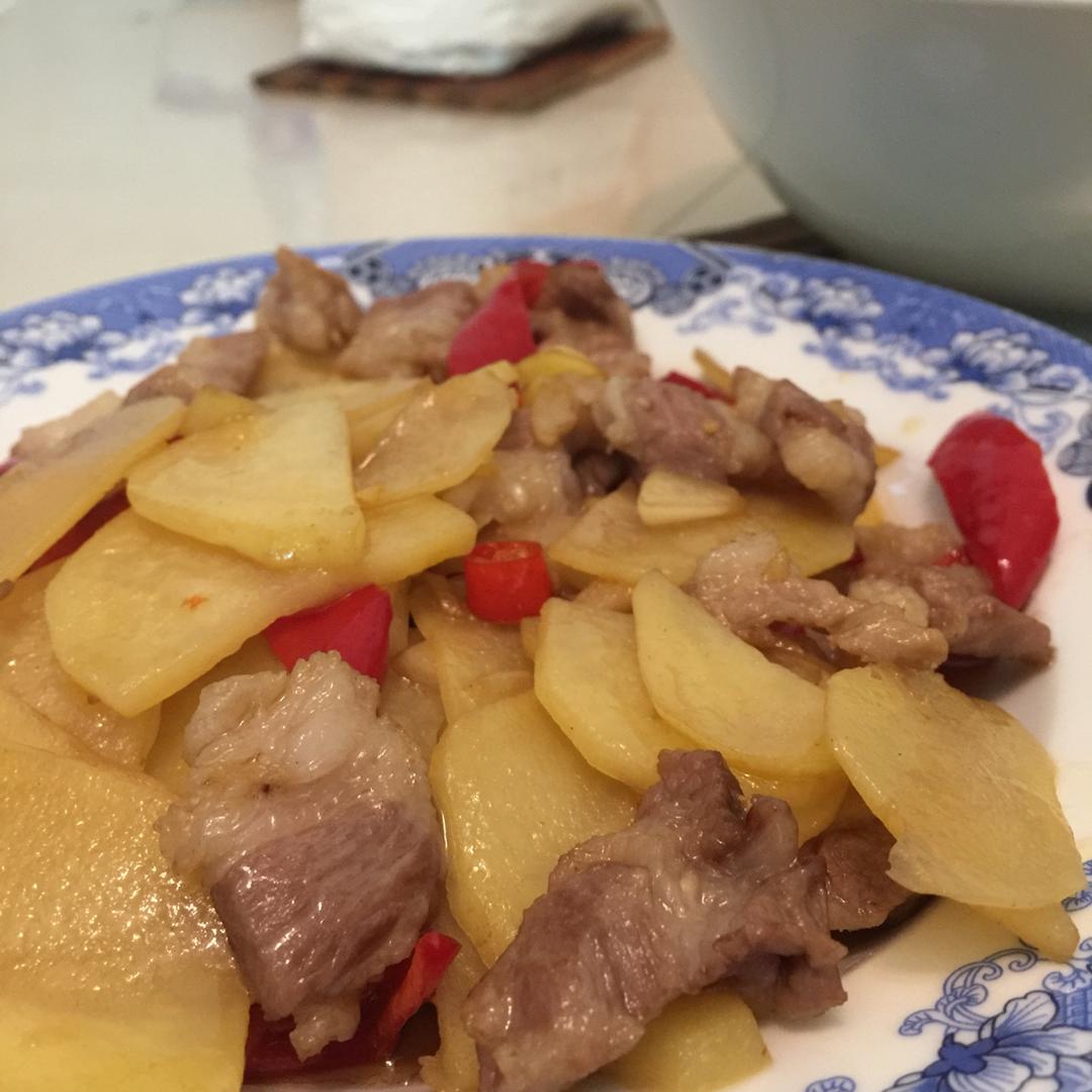 土豆肉片