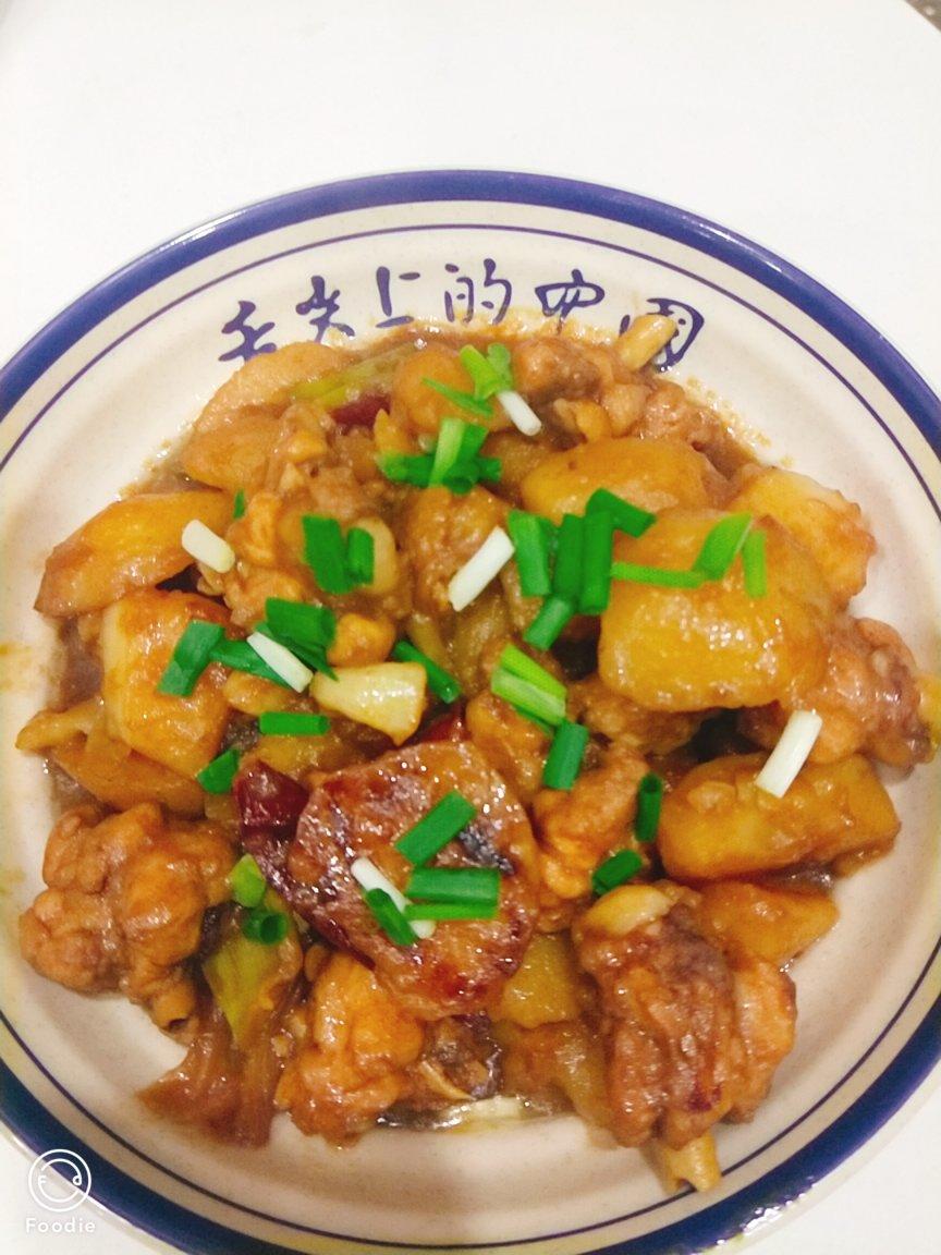 土豆炖鸡腿肉