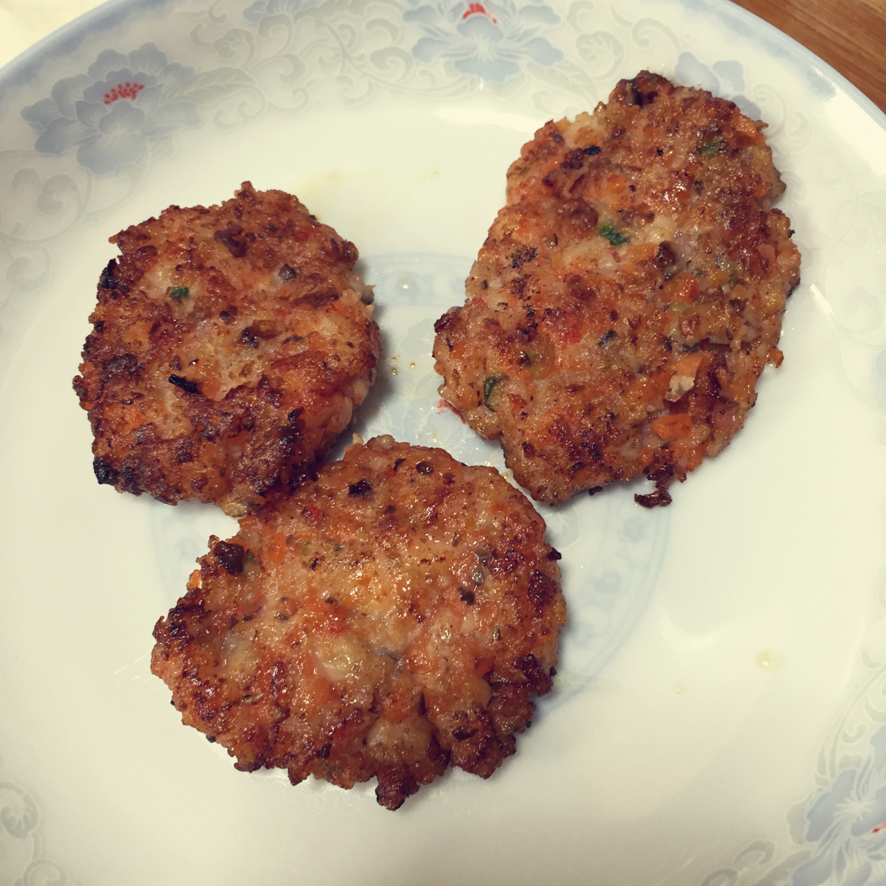香煎虾饼