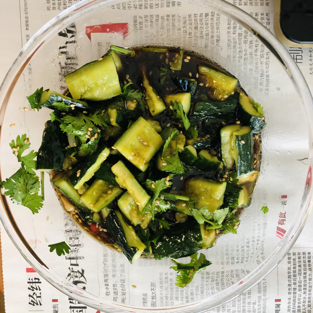 会上瘾的凉拌黄瓜