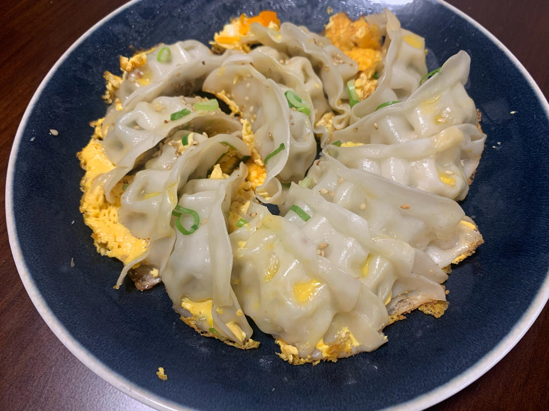 懒人快手抱蛋煎饺