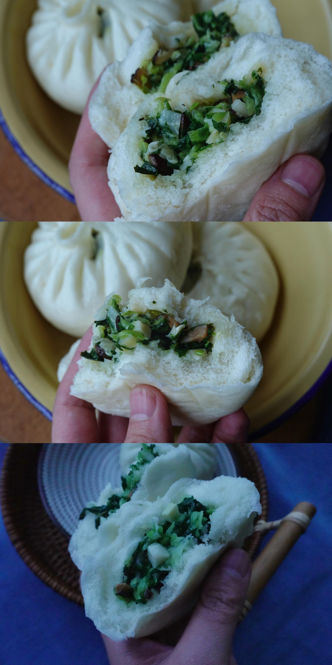 冬笋香菇菜包