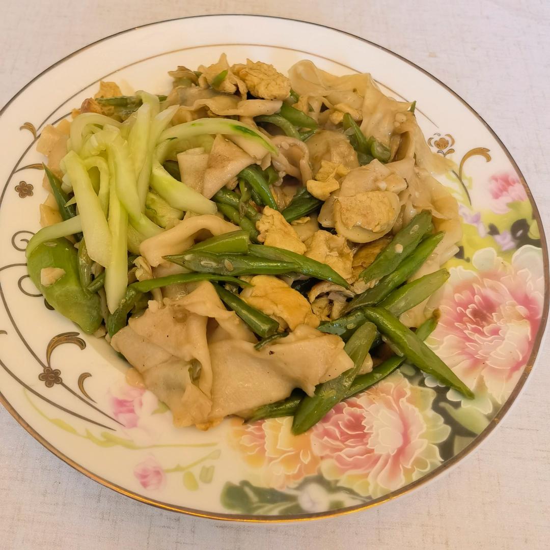 豆角焖面