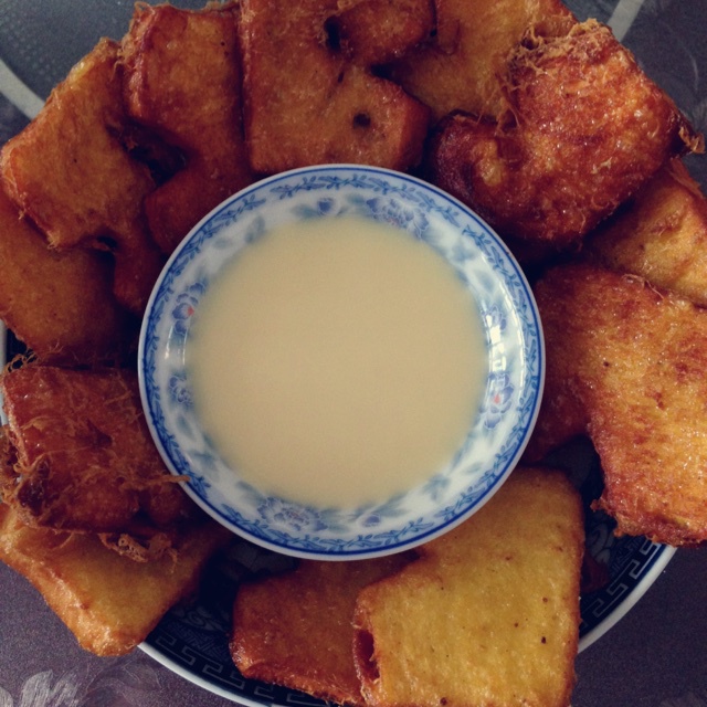 金炸馒头片