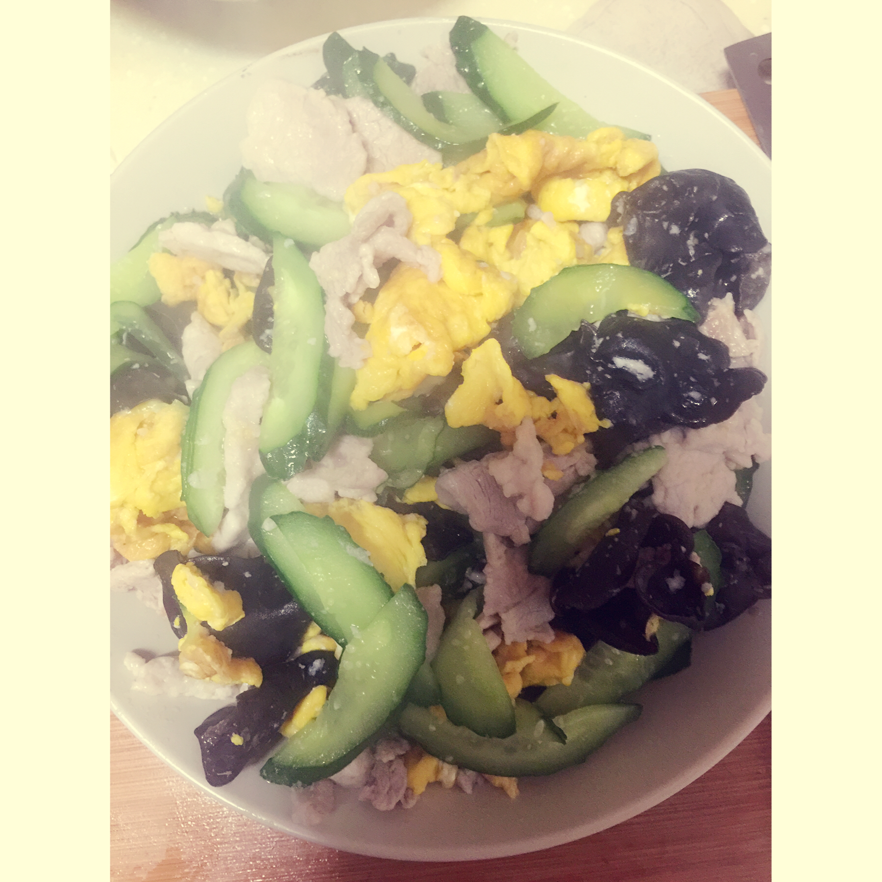 美味家常木须肉