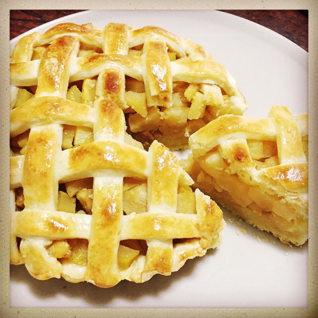 zoe同学做的苹果派