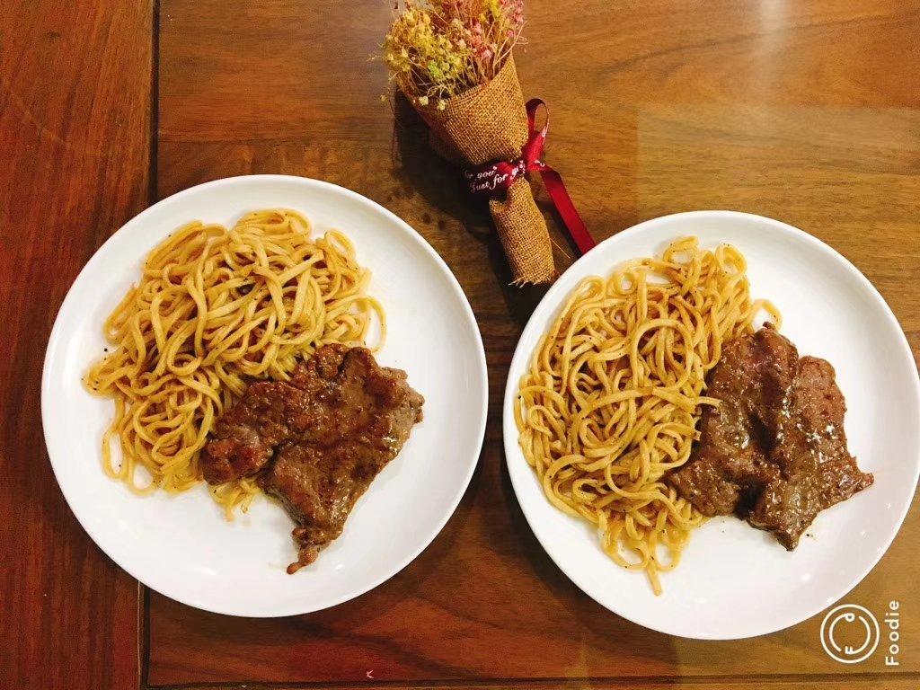 极香的葱油面