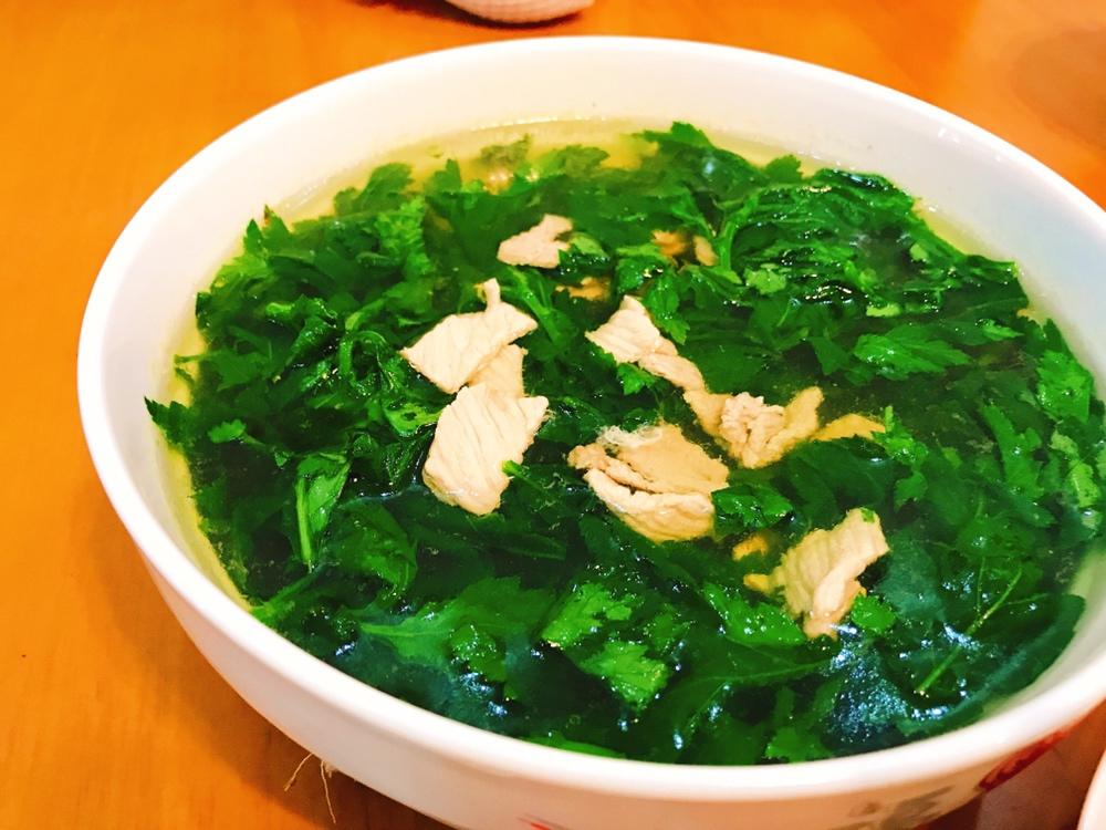 菊花菜(筒篙)汤