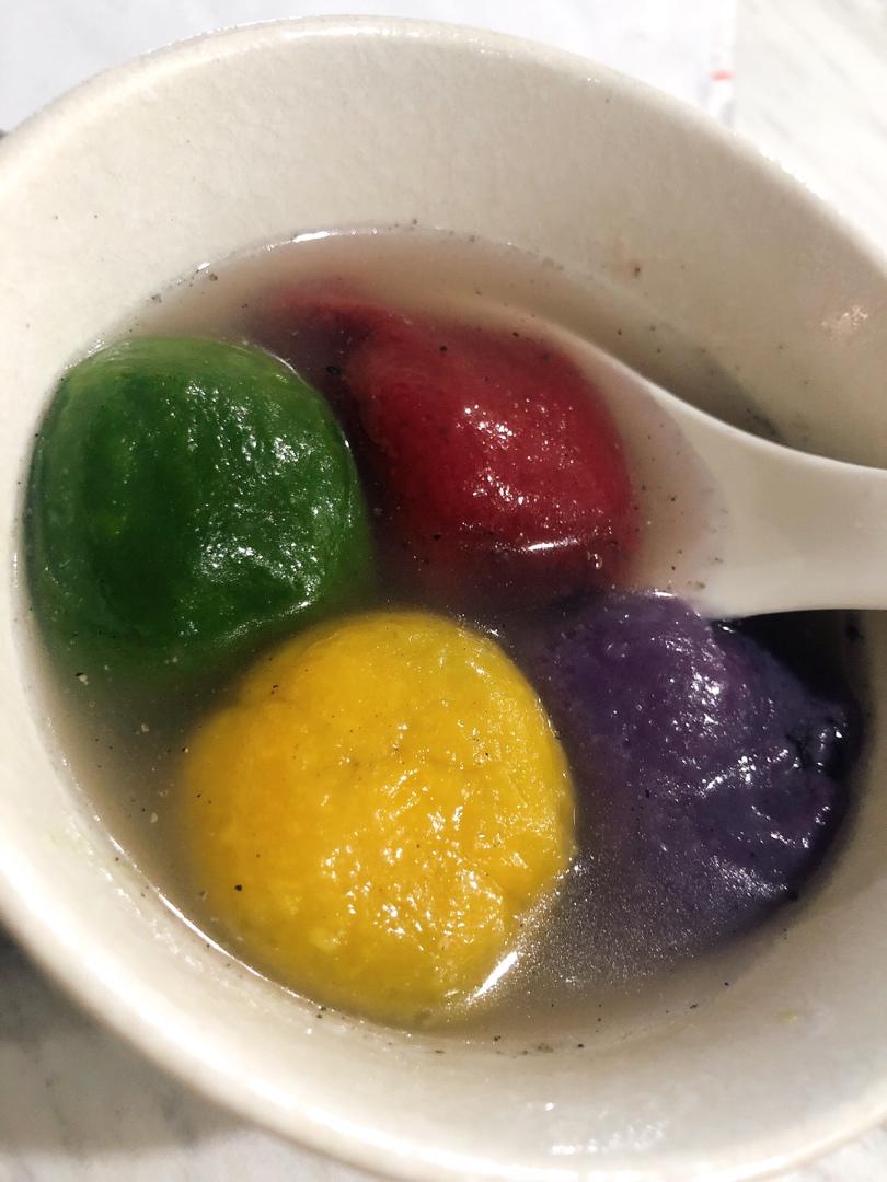 五色汤圆