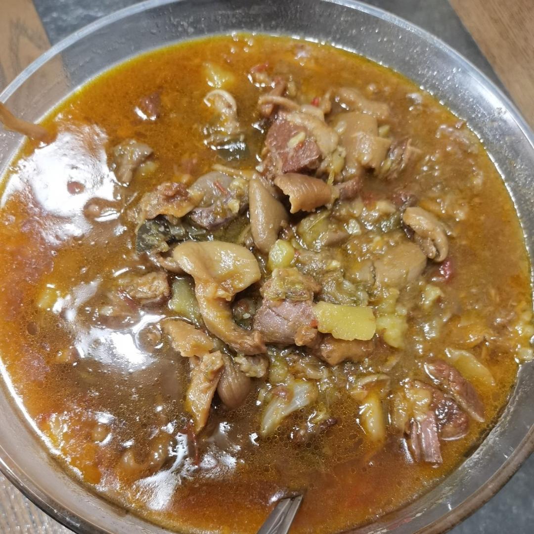 番茄土豆炖牛腩