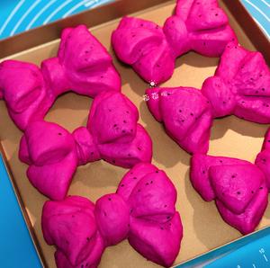 少女心爆棚的粉红蝴蝶结面包-叠法超细详解的做法 步骤8