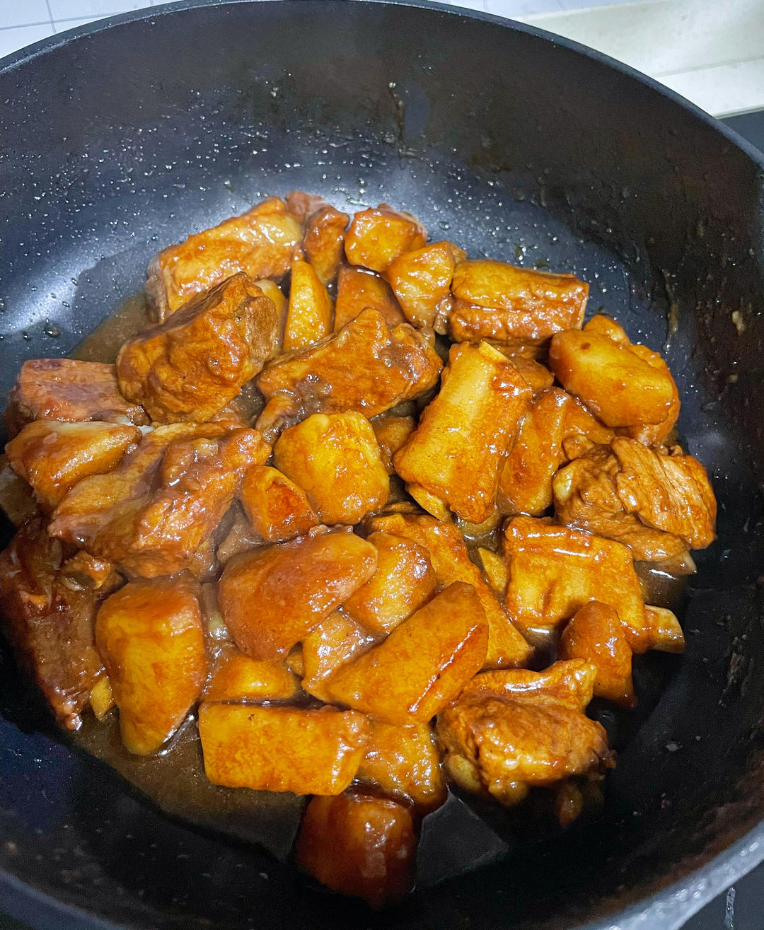 🔥巨好吃的红烧排骨炖土豆❗️懒人版轻松做拿手菜