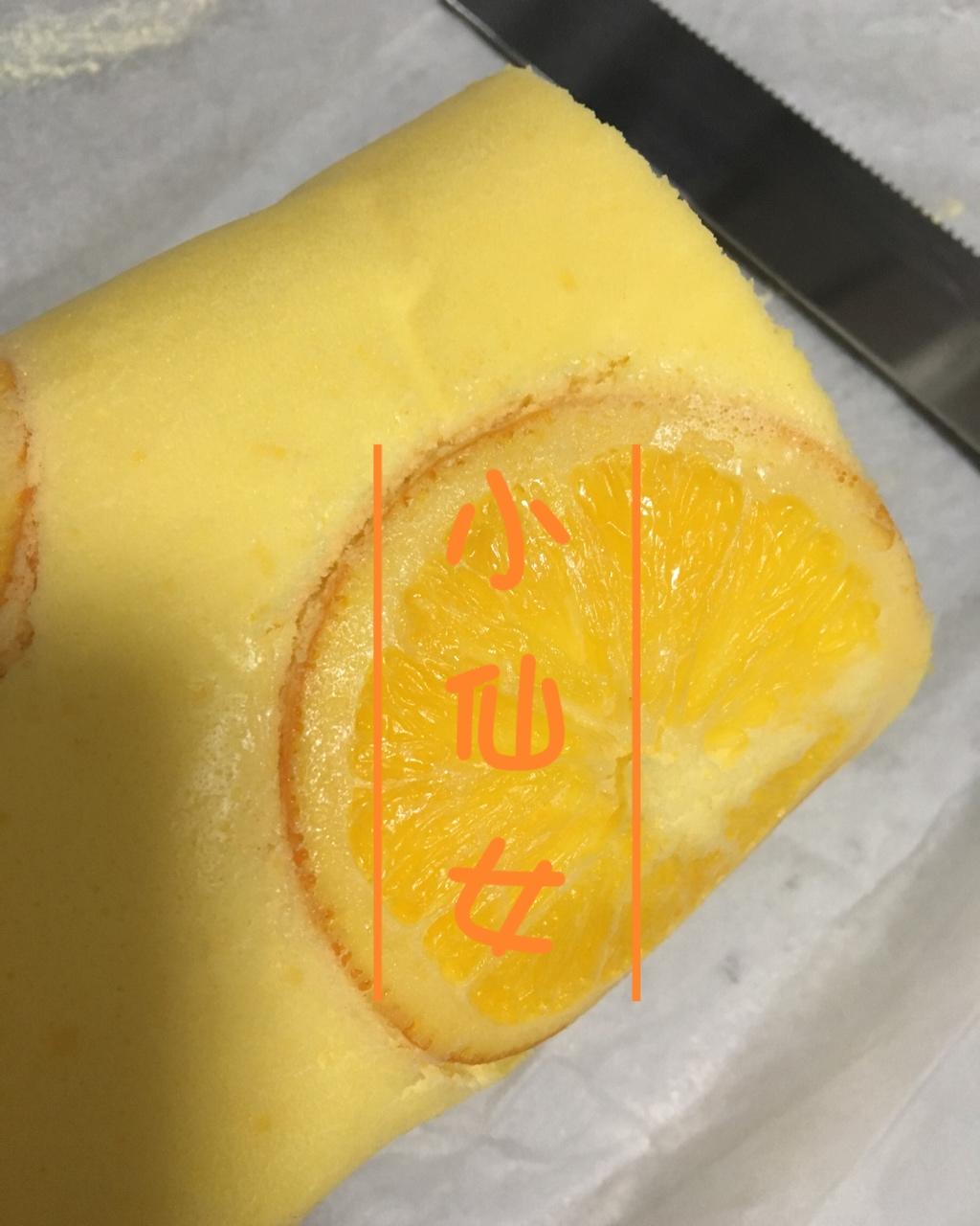 橙香蛋糕卷