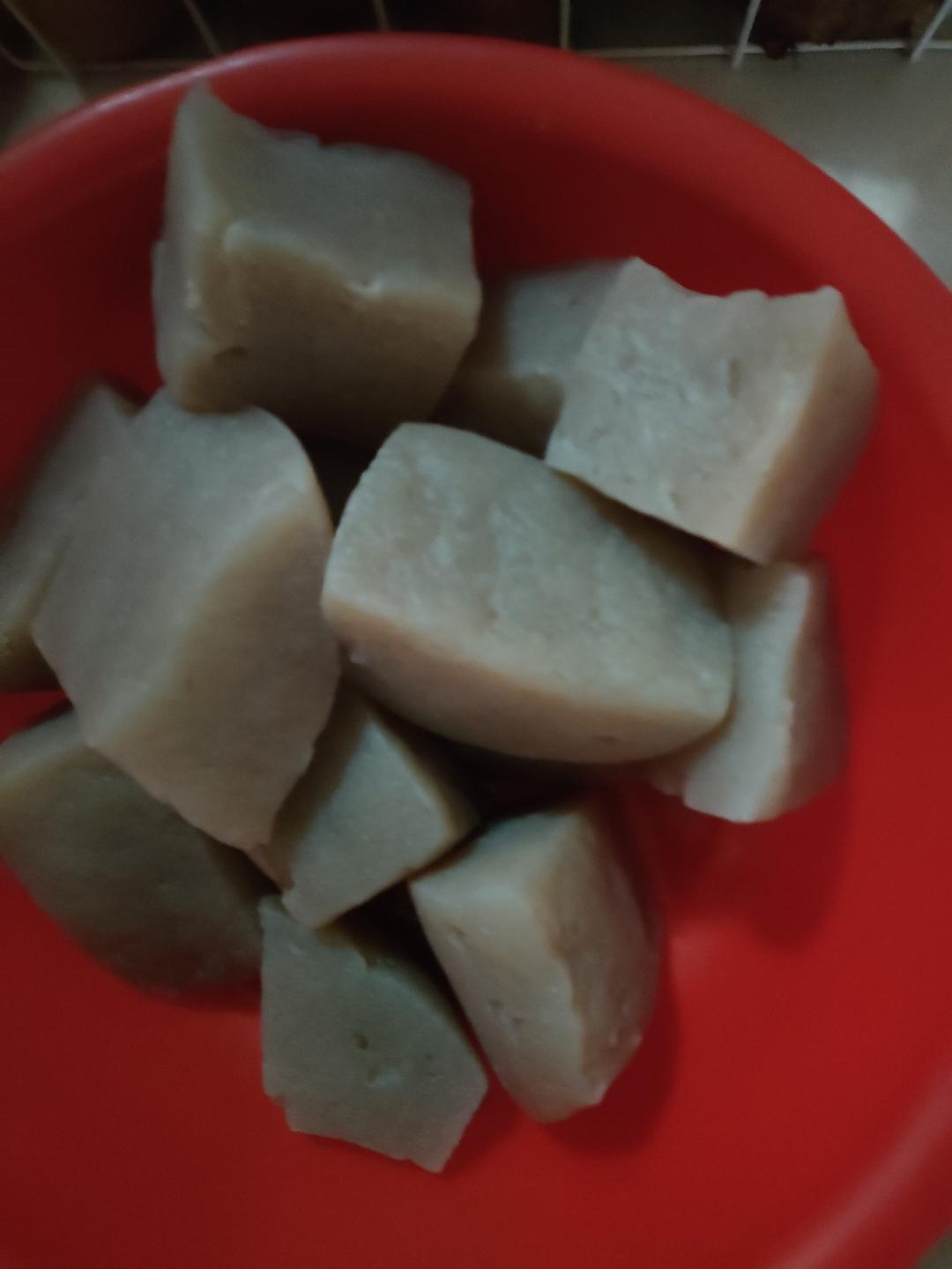 鲜魔芋做魔芋豆腐