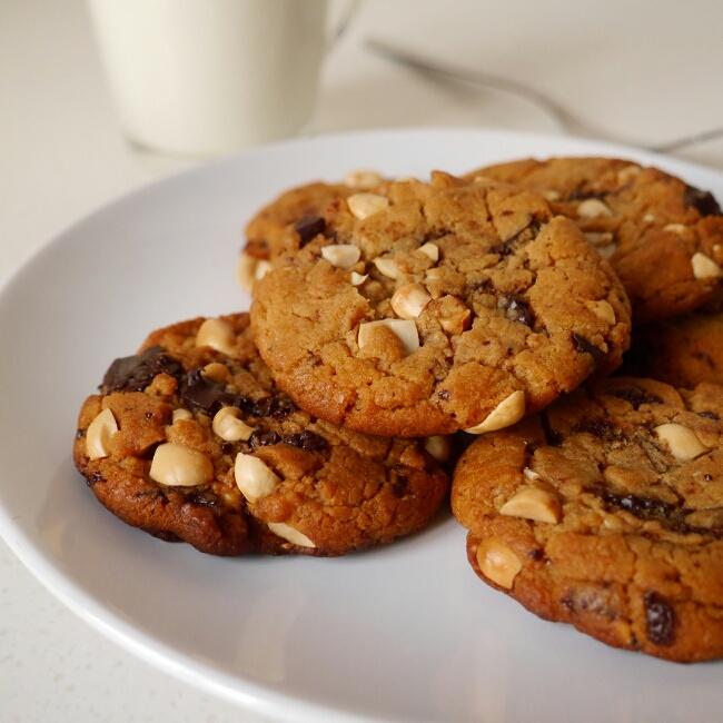 无粉花生酱曲奇的做法